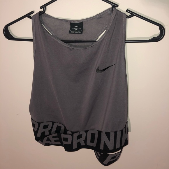 Nike Tops - Nike Mesh Crop Top